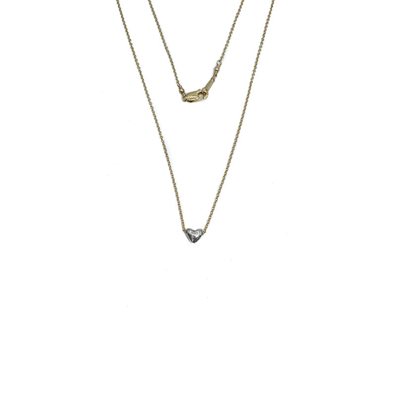Jenny Sheriff Gold Plated and Silver Mini Crush Necklace